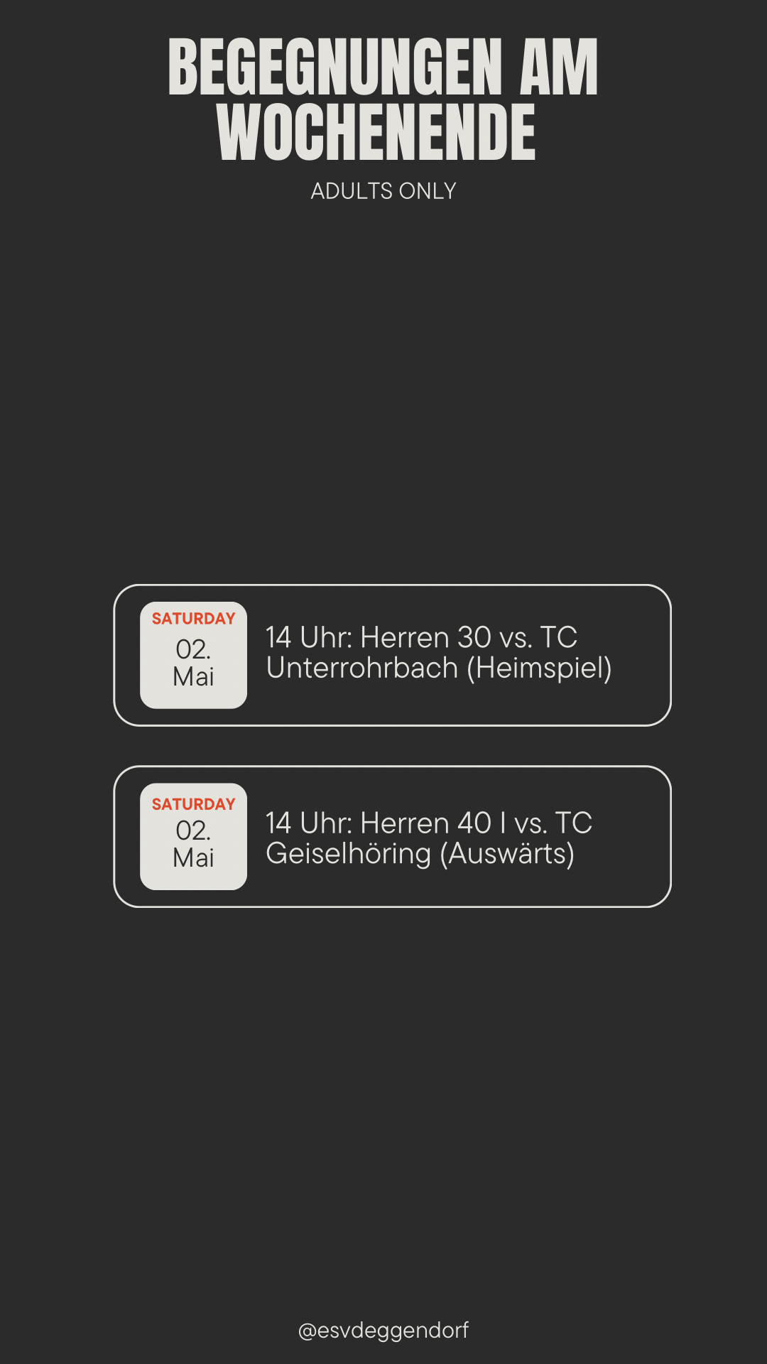 Begegnungen Erwachsene